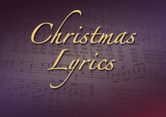 Christmas Lyrics 